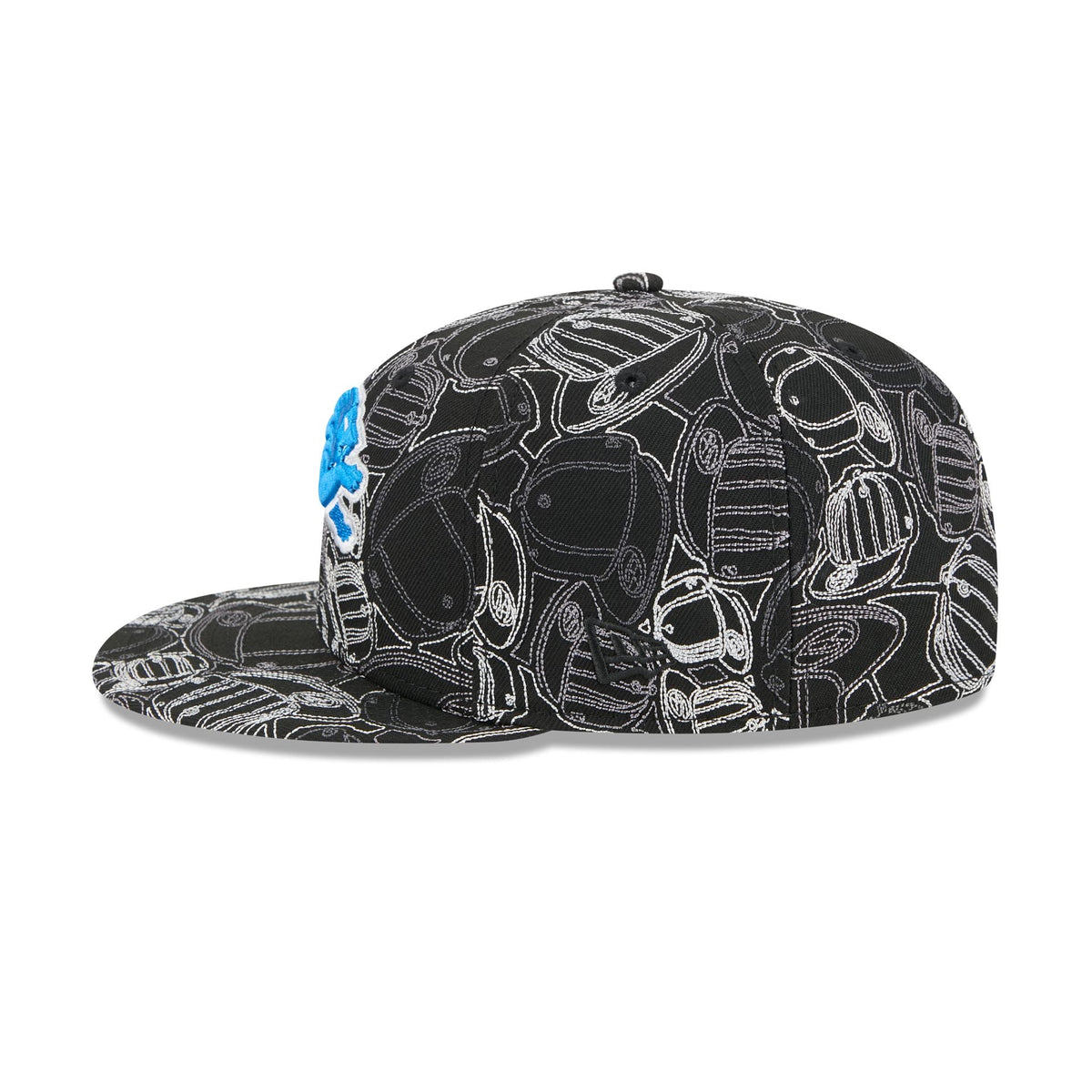 Detroit Lions Cap Scramble 59FIFTY Fitted Hat