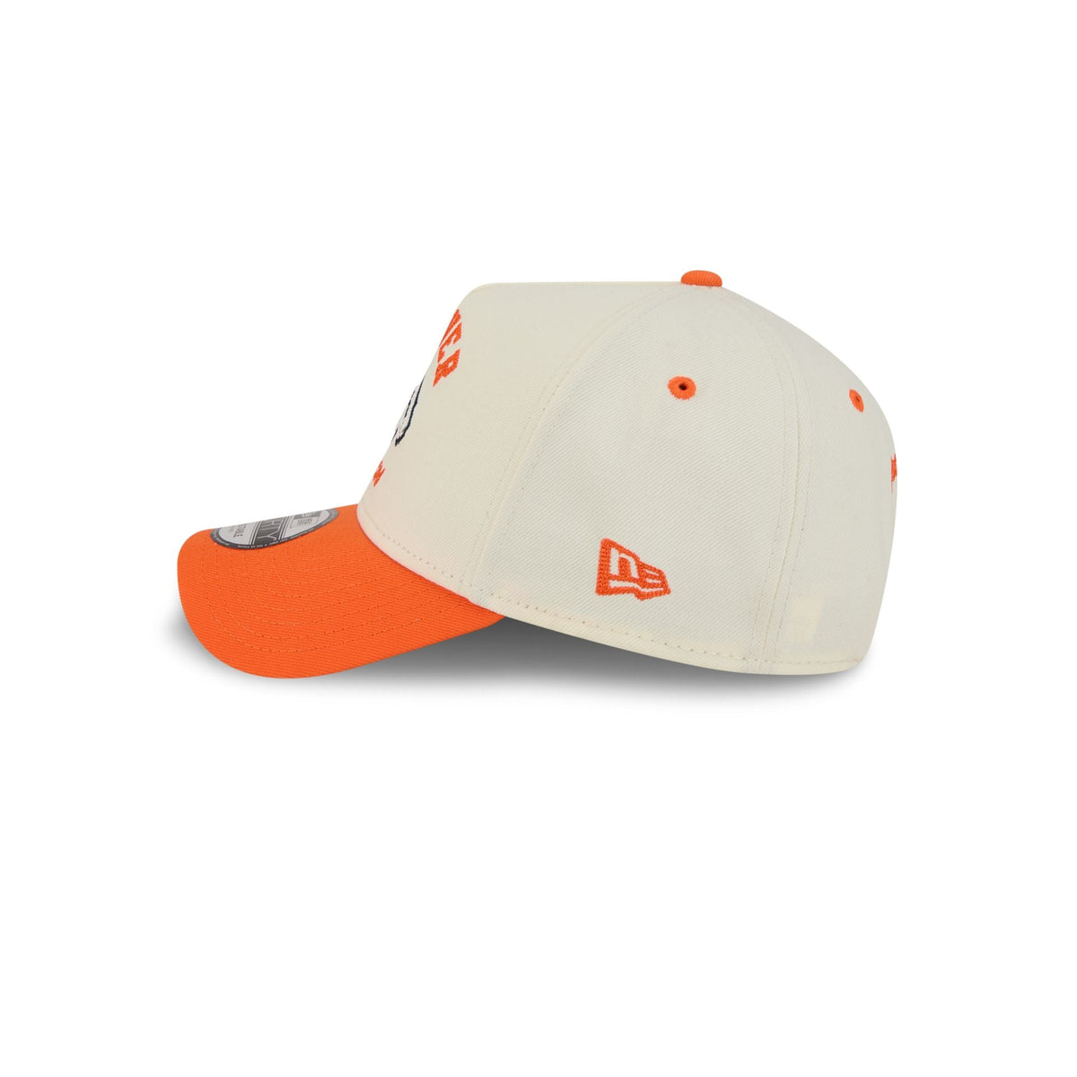 Denver Broncos Chrome White Arched 9FORTY A-Frame Snapback Hat