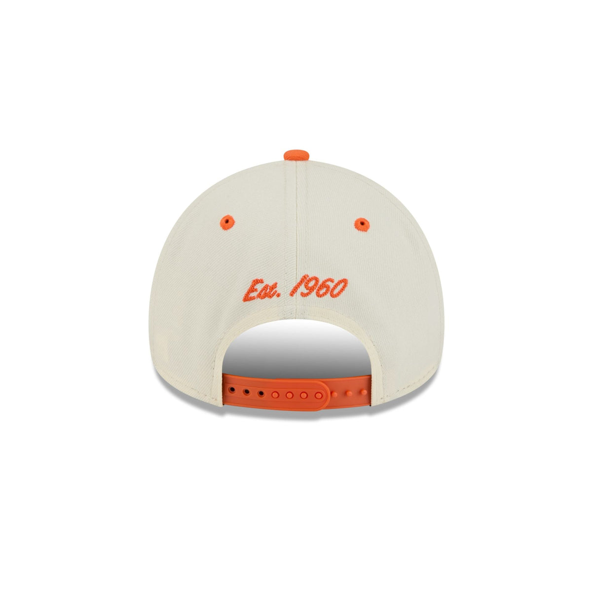 Denver Broncos Chrome White Arched 9FORTY A-Frame Snapback Hat