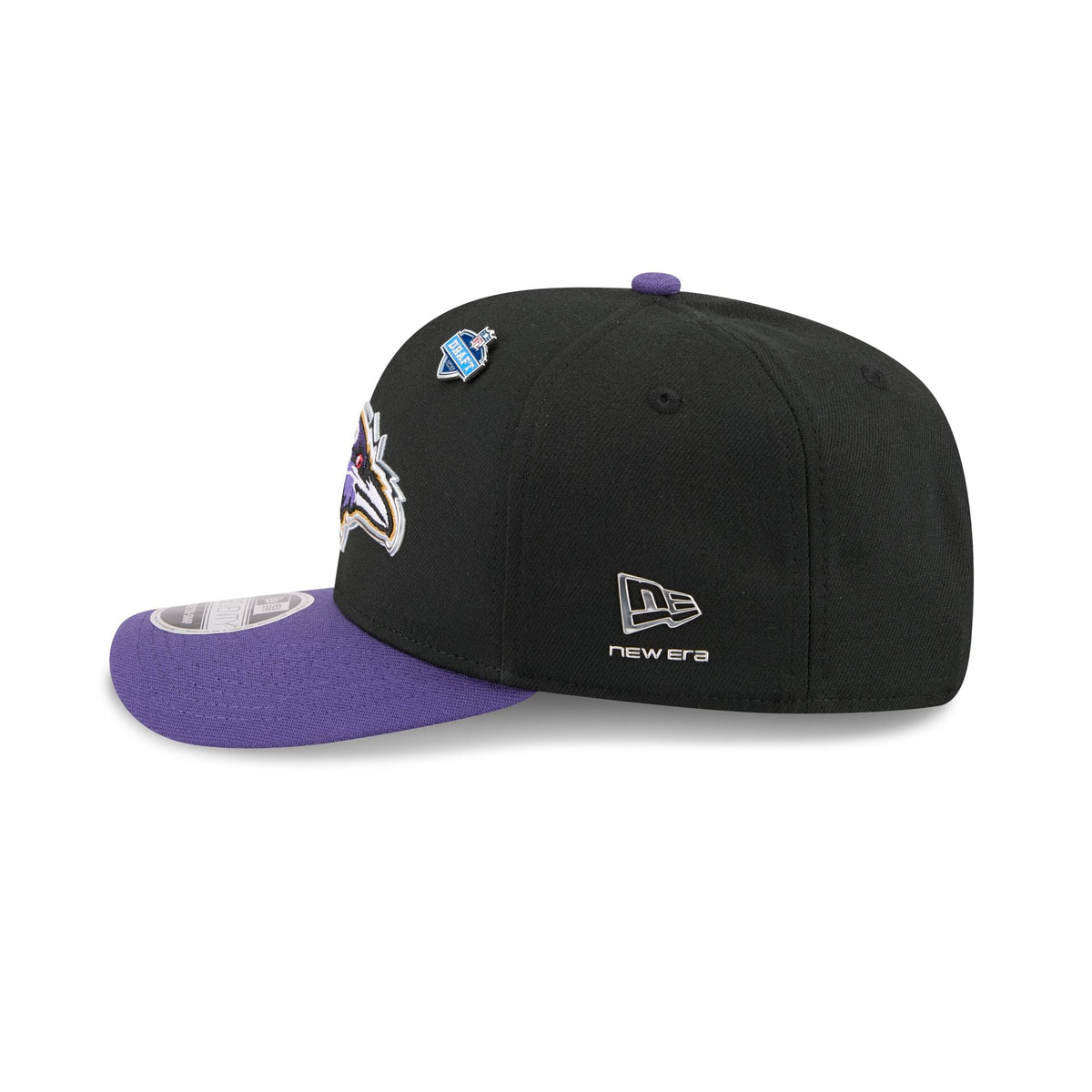 Baltimore Ravens 2026 Draft 9SEVENTY Stretch-Snap Hat