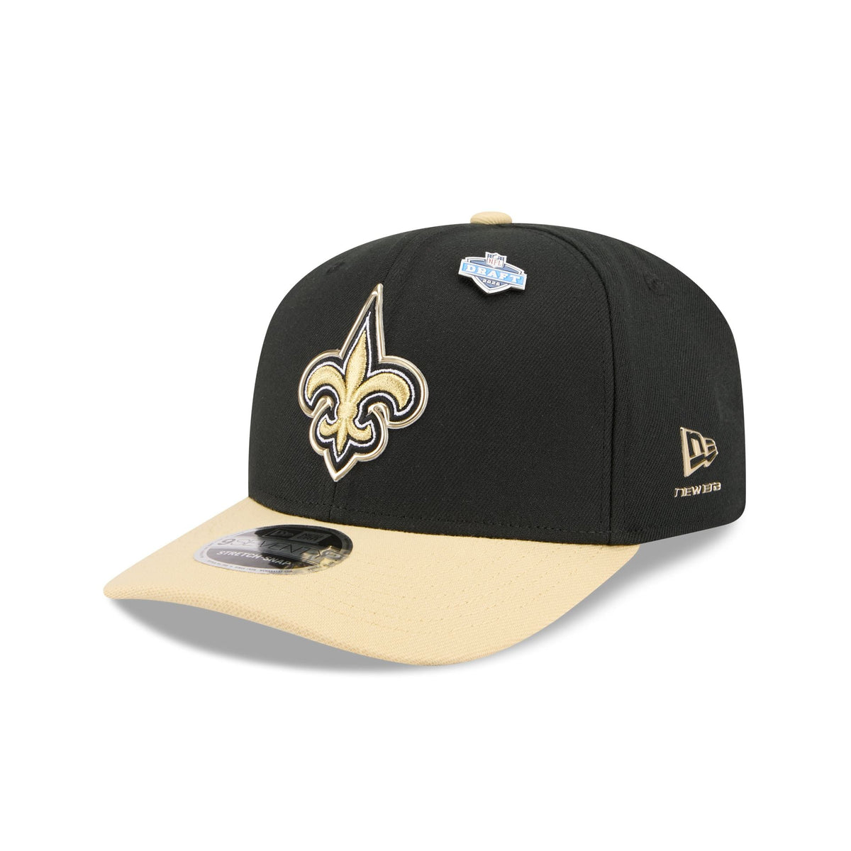 New Orleans Saints 2026 Draft 9SEVENTY Stretch-Snap Hat