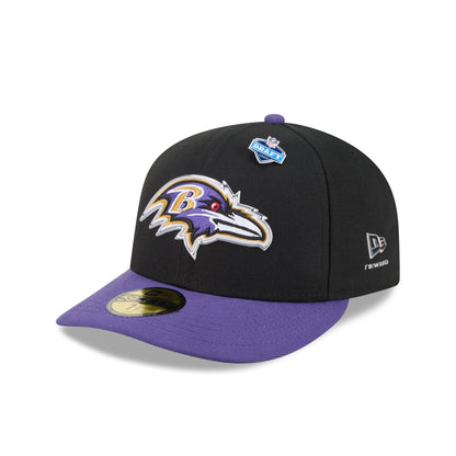 Baltimore Ravens 2026 Draft 59FIFTY Fitted Hat