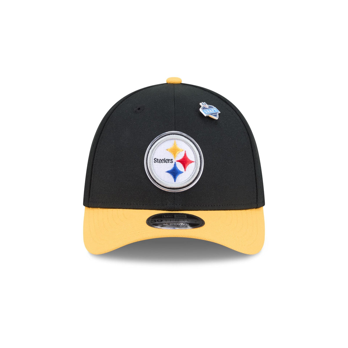 Pittsburgh Steelers 2026 Draft 39THIRTY M-Crown Stretch Fit Hat