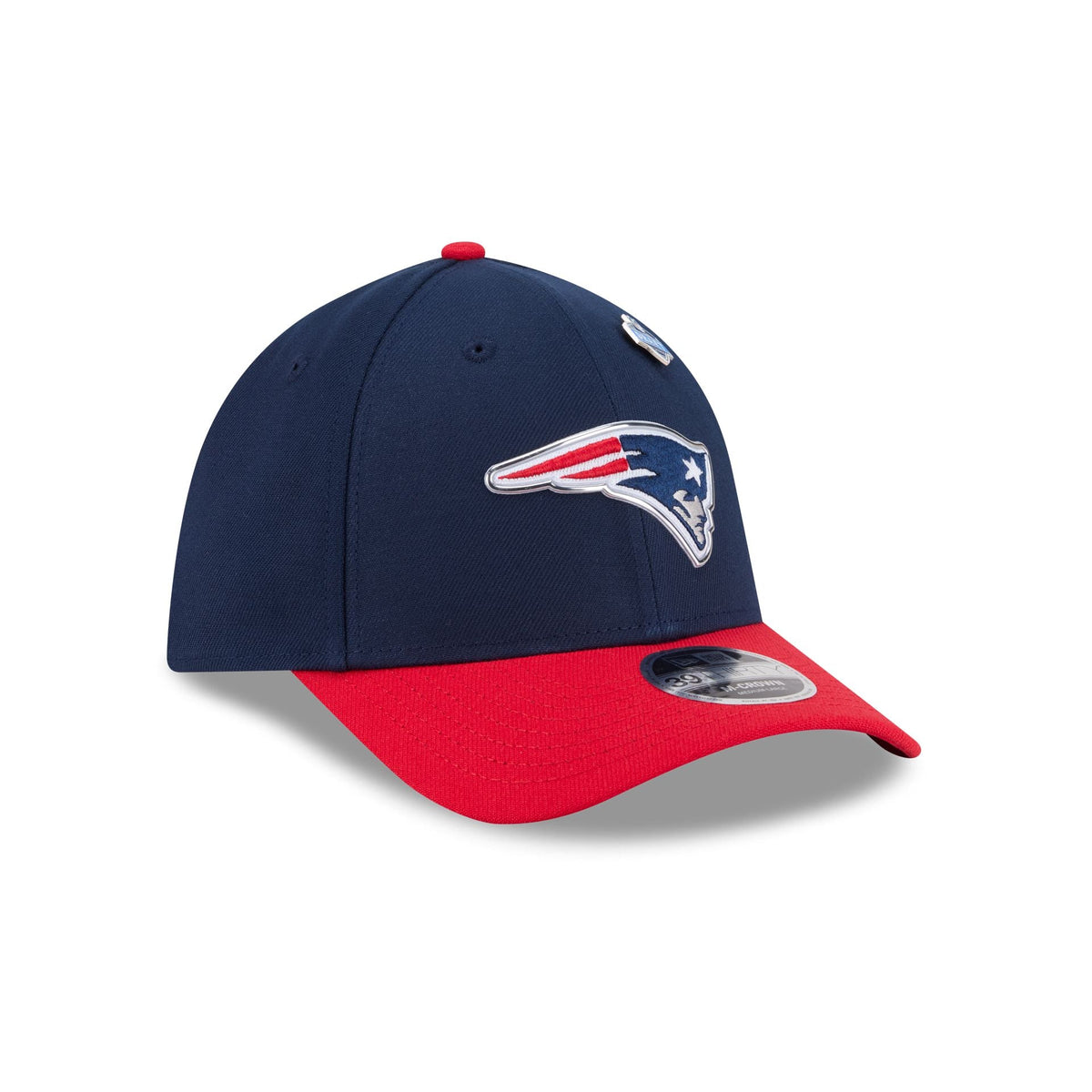 New England Patriots 2026 Draft 39THIRTY M-Crown Stretch Fit Hat