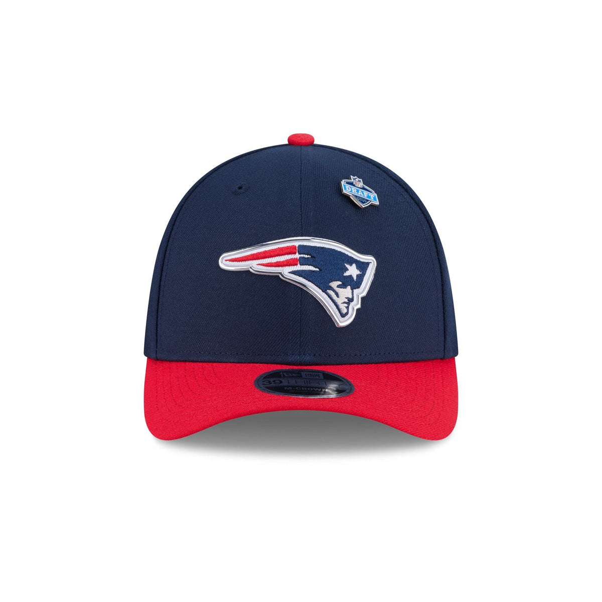 New England Patriots 2026 Draft 39THIRTY M-Crown Stretch Fit Hat
