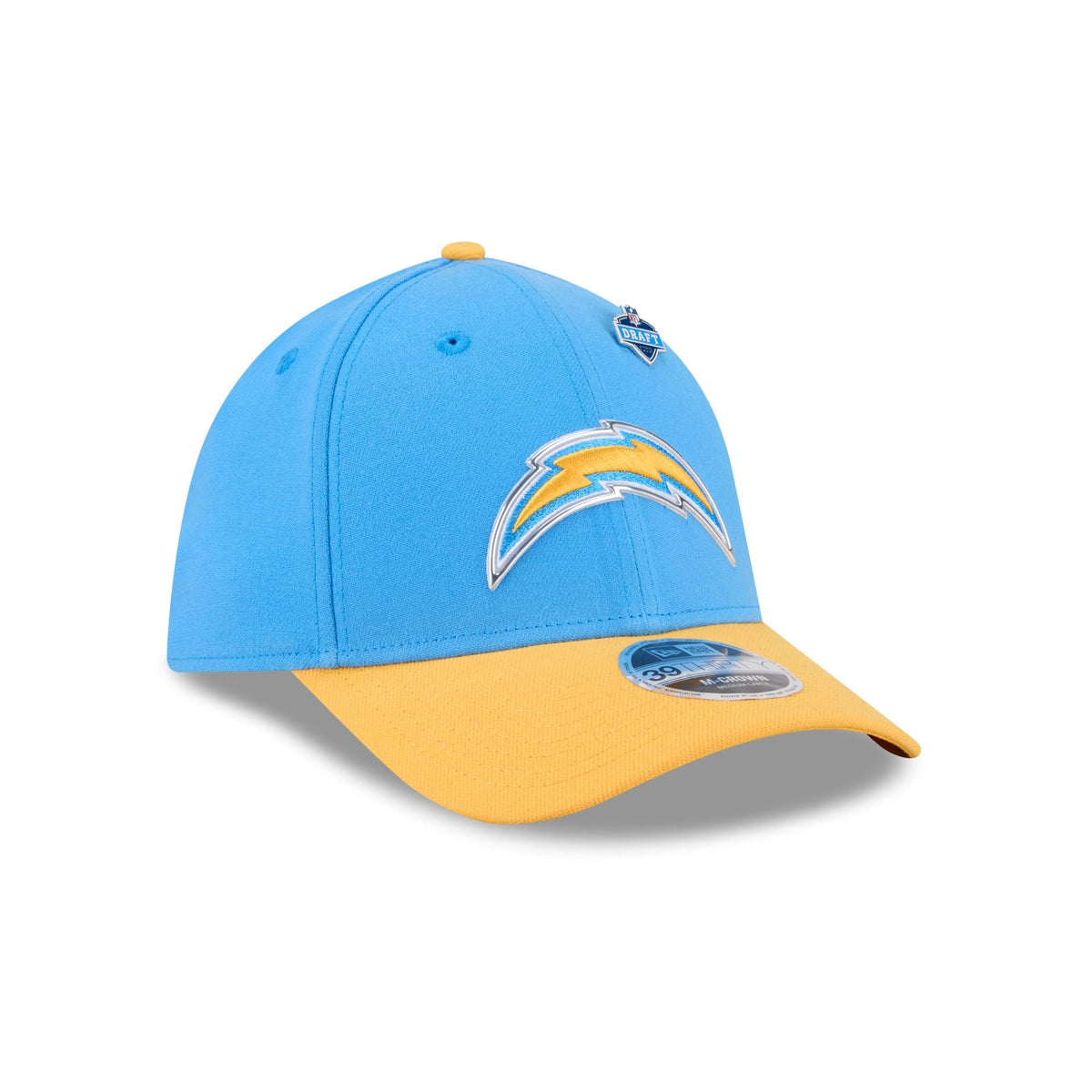 Los Angeles Chargers 2026 Draft 39THIRTY M-Crown Stretch Fit Hat