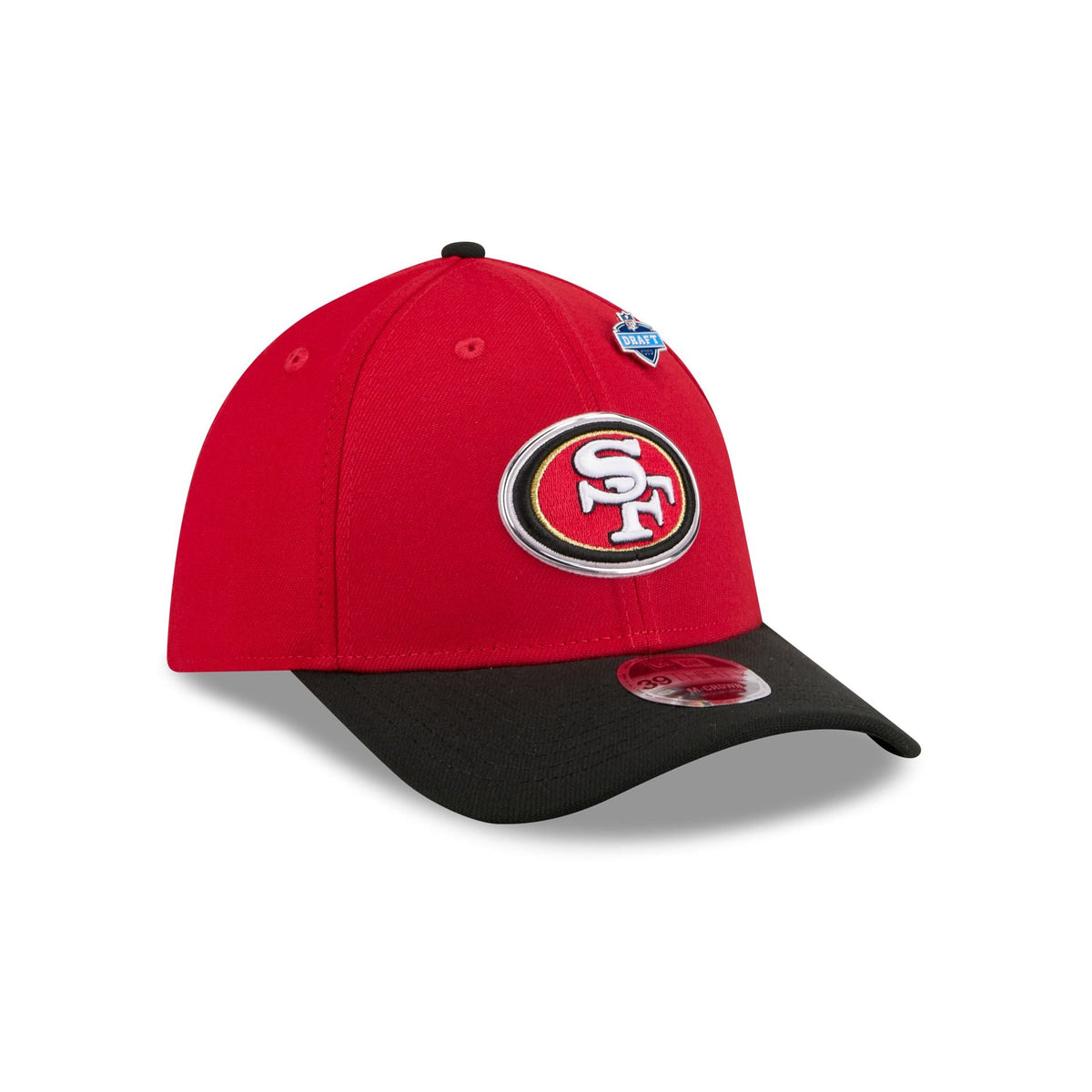 San Francisco 49ers 2026 Draft 39THIRTY M-Crown Stretch Fit Hat