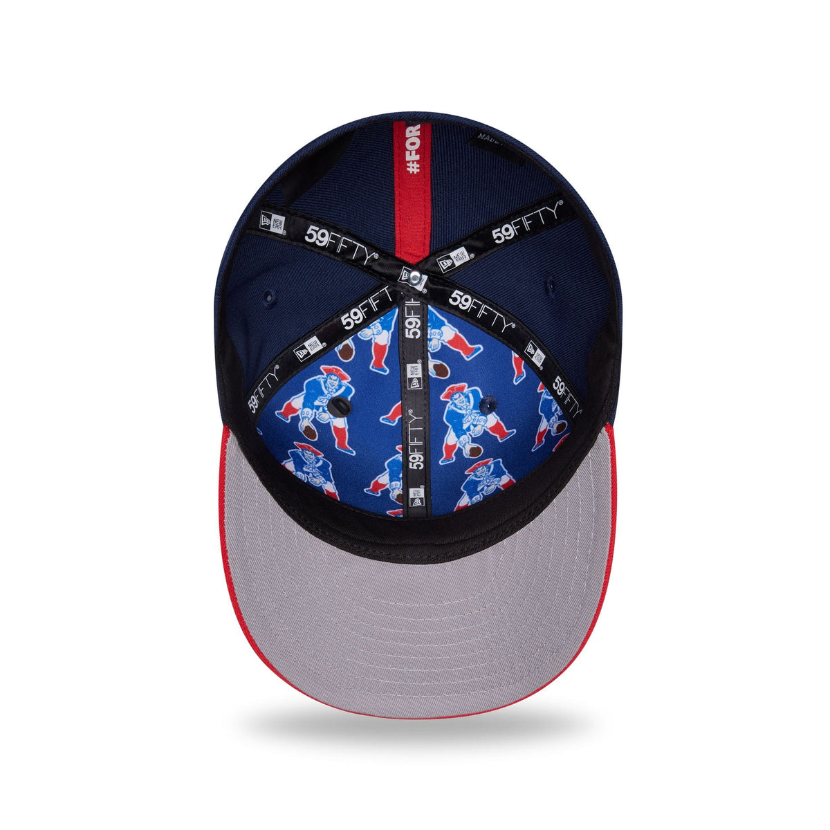 New England Patriots 2026 Draft 59FIFTY Fitted Hat