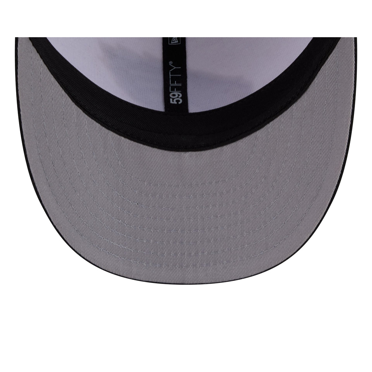 Philadelphia Eagles 2026 Draft Black and White 59FIFTY Fitted Hat