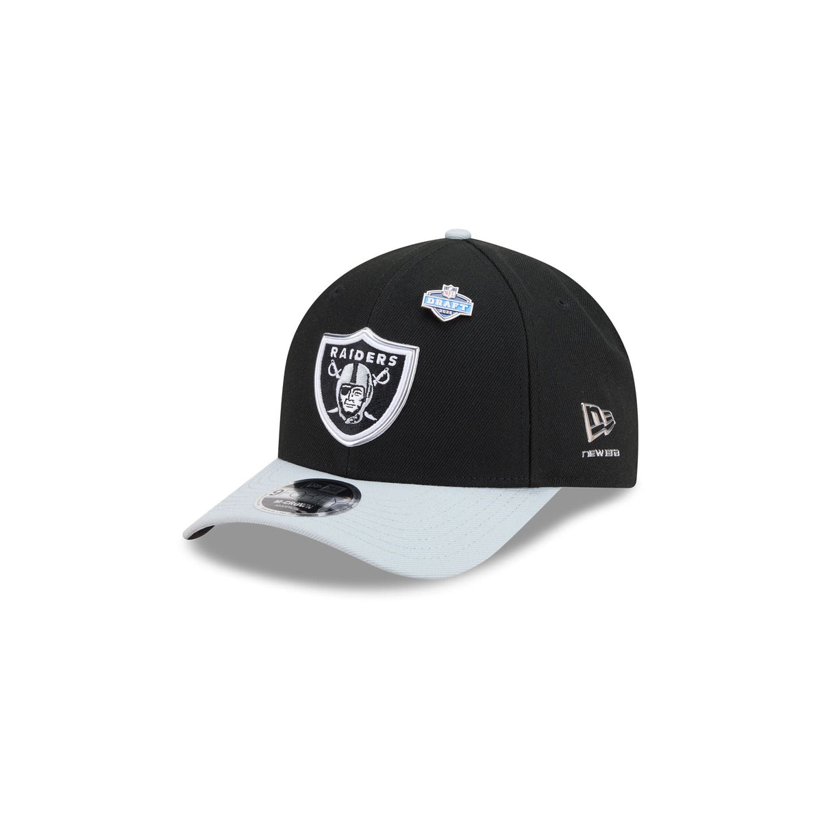 Las Vegas Raiders 2026 Draft Kids 9FORTY M-Crown Snapback Hat