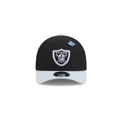 Las Vegas Raiders 2026 Draft Kids 9FORTY M-Crown Snapback Hat