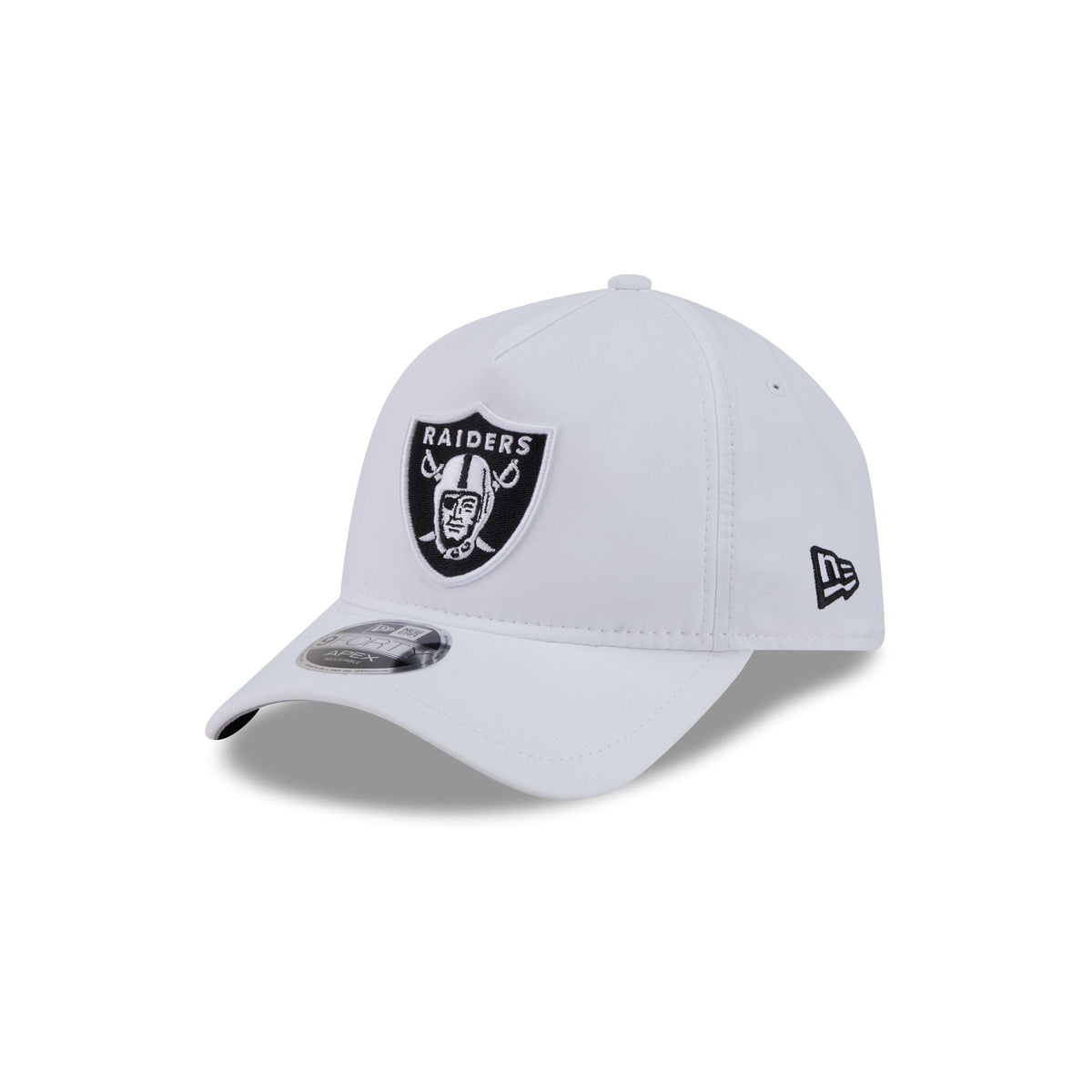 Las Vegas Raiders White 9FORTY APEX Snapback Hat