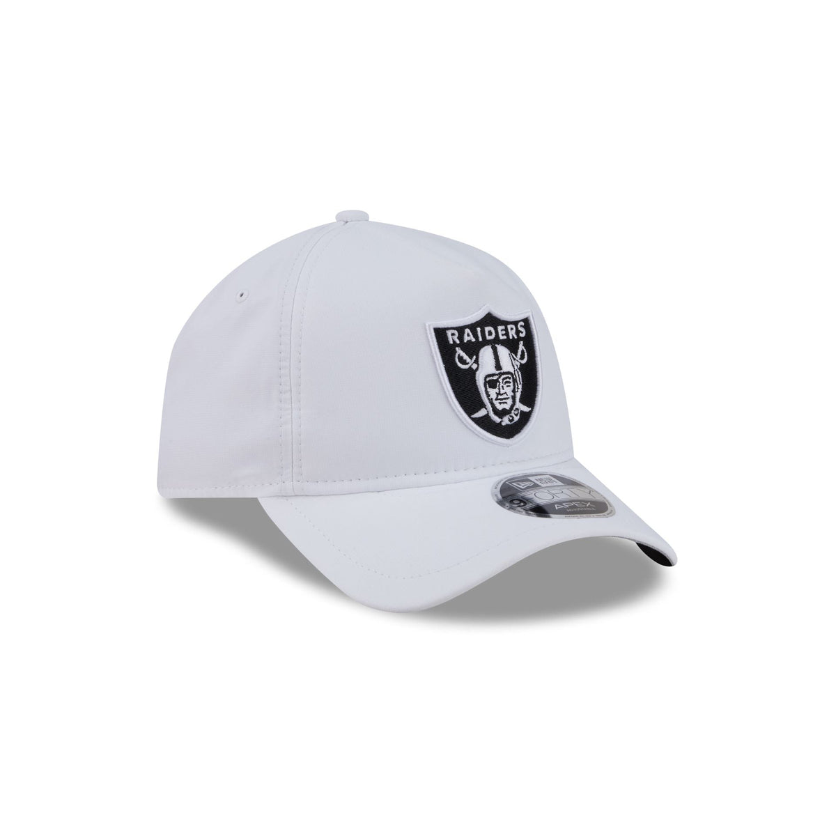Las Vegas Raiders White 9FORTY APEX Snapback Hat