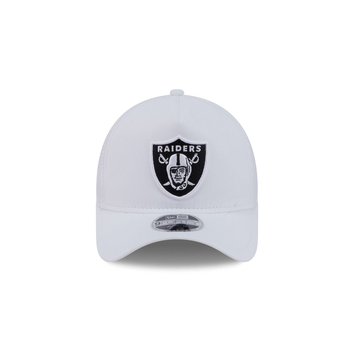 Las Vegas Raiders White 9FORTY APEX Snapback Hat