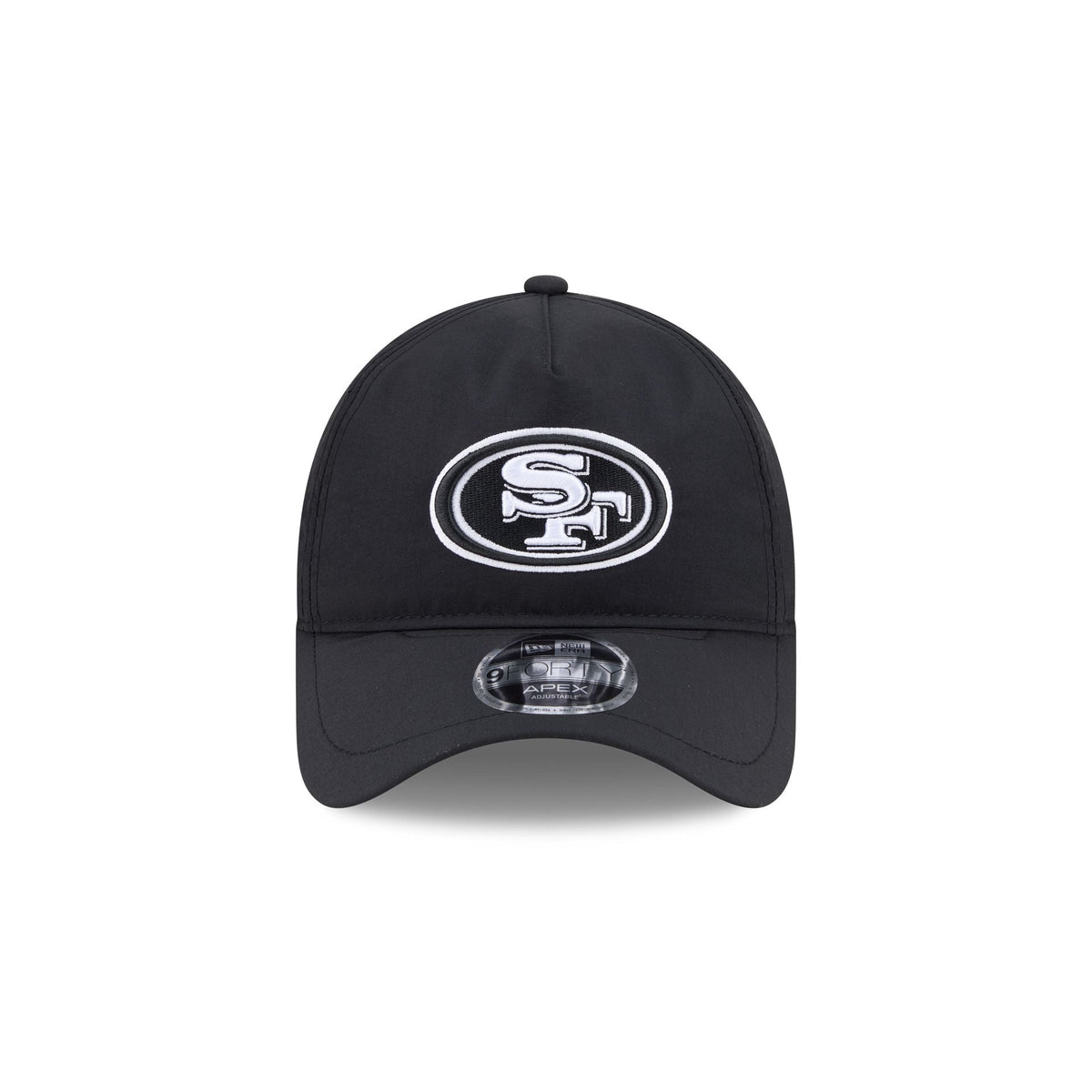 San Francisco 49ers Black 9FORTY APEX Snapback Hat