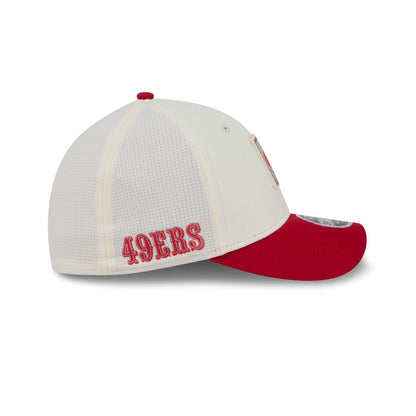 San Francisco 49ers 2026 Training 39THIRTY M-Crown Stretch-Fit Hat