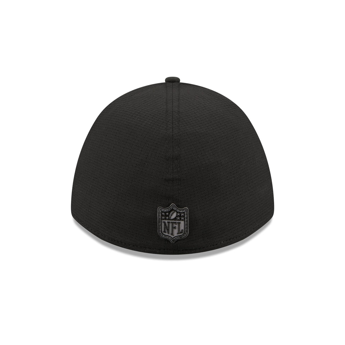 Las Vegas Raiders 2026 Training Black 39THIRTY M-Crown Stretch-Fit Hat