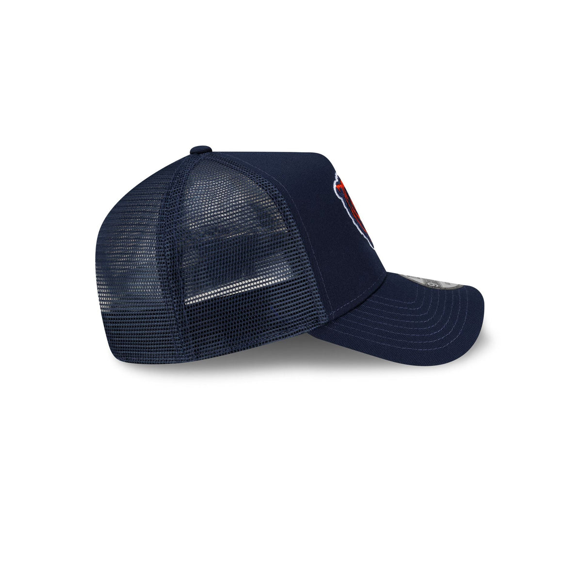Chicago Bears Side Script 9FORTY A-Frame Trucker Hat