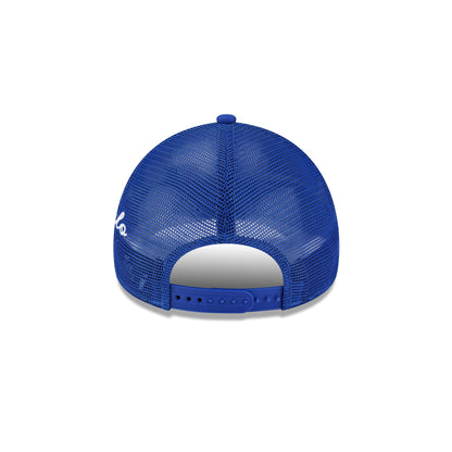 Buffalo Bills Side Script 9FORTY A-Frame Trucker Hat