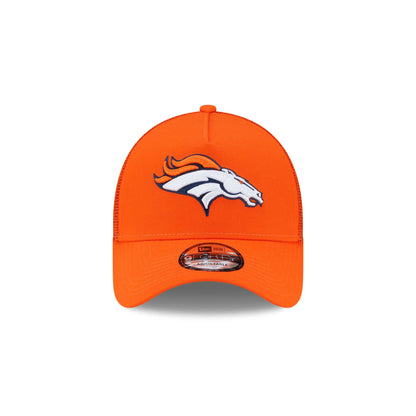 Denver Broncos Side Script 9FORTY A-Frame Trucker Hat