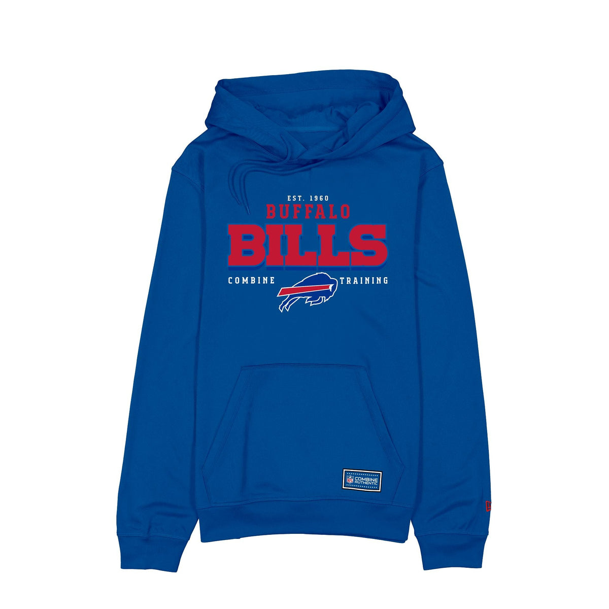 Buffalo Bills Bold Logo Combine Hoodie