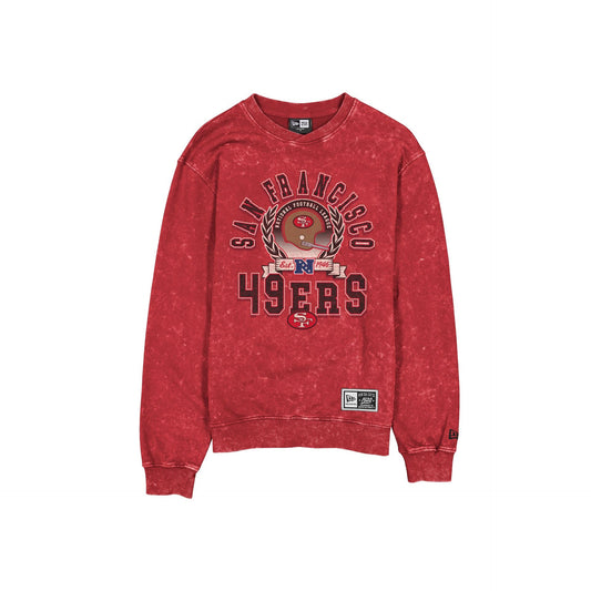 San Francisco 49ers Throwback Laurel Crewneck