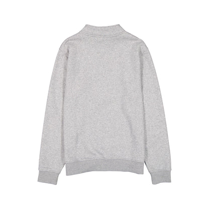 Las Vegas Raiders Heather Gray Quarter Zip