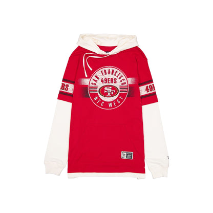San Francisco 49ers Throwback Chrome Twofer Hoodie