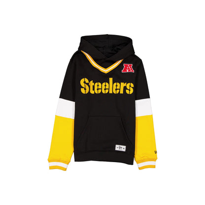 Pittsburgh Steelers V-Neck Hoodie