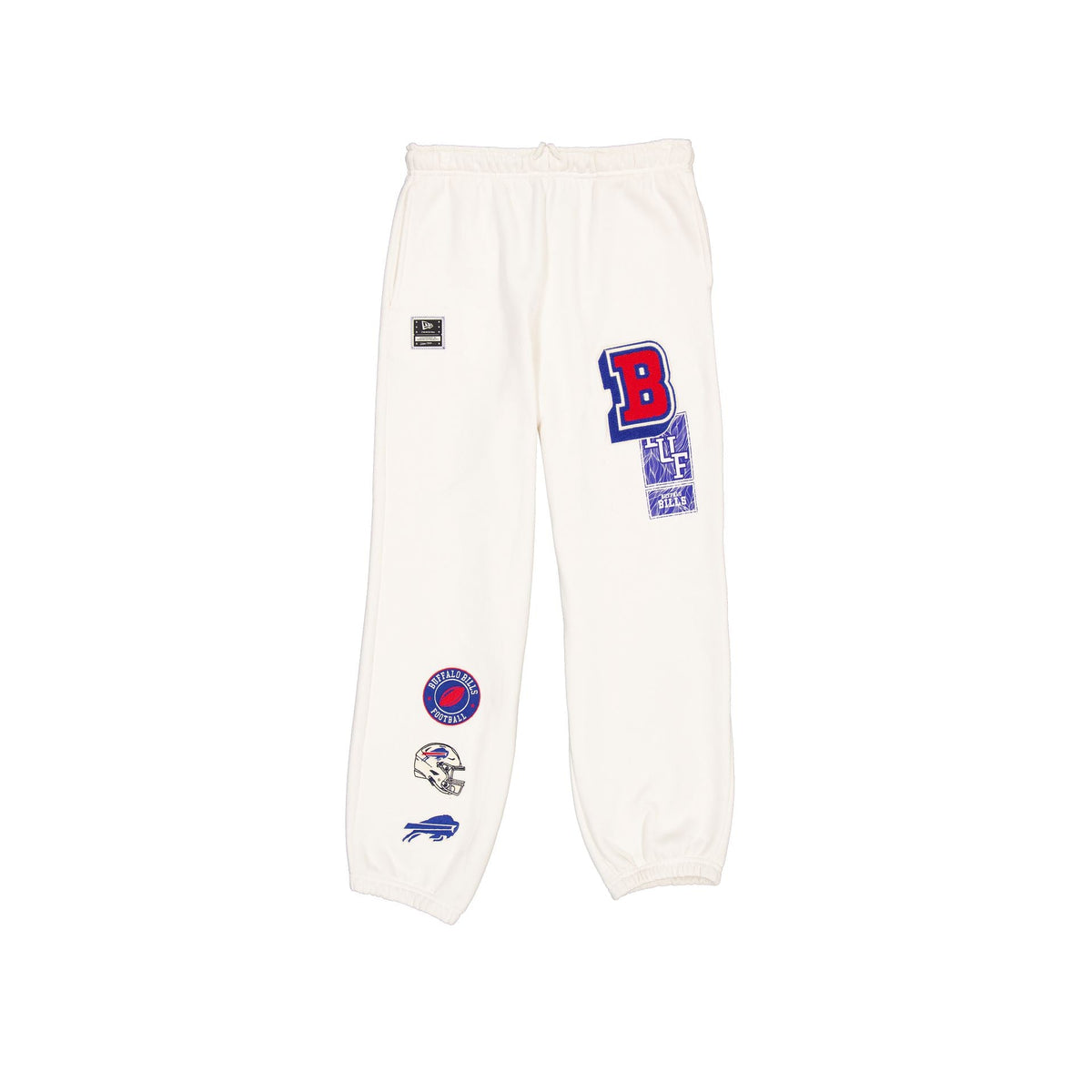 Buffalo Bills Women's Chrome White Varsity Sweatpants