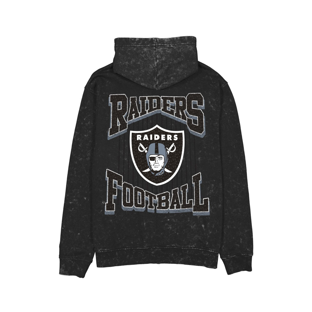 Las Vegas Raiders Washed Graphic Full-Zip Hoodie