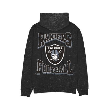 Las Vegas Raiders Washed Graphic Full-Zip Hoodie