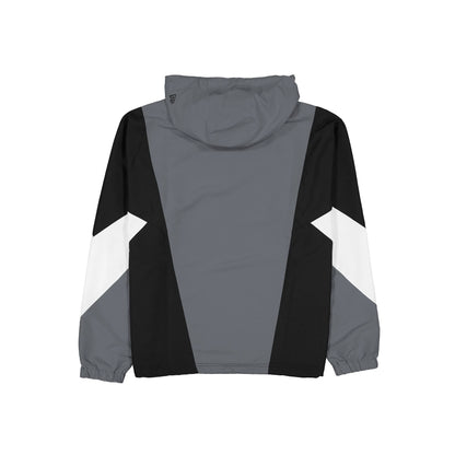 Las Vegas Raiders Multicolor Quarter Zip Windbreaker
