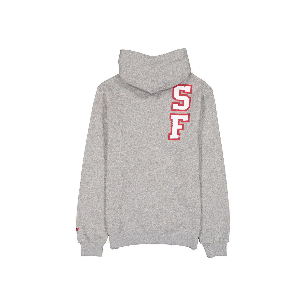 San Francisco 49ers Heather Gray Varsity Hoodie