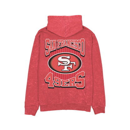 San Francisco 49ers Washed Graphic Full-Zip Hoodie