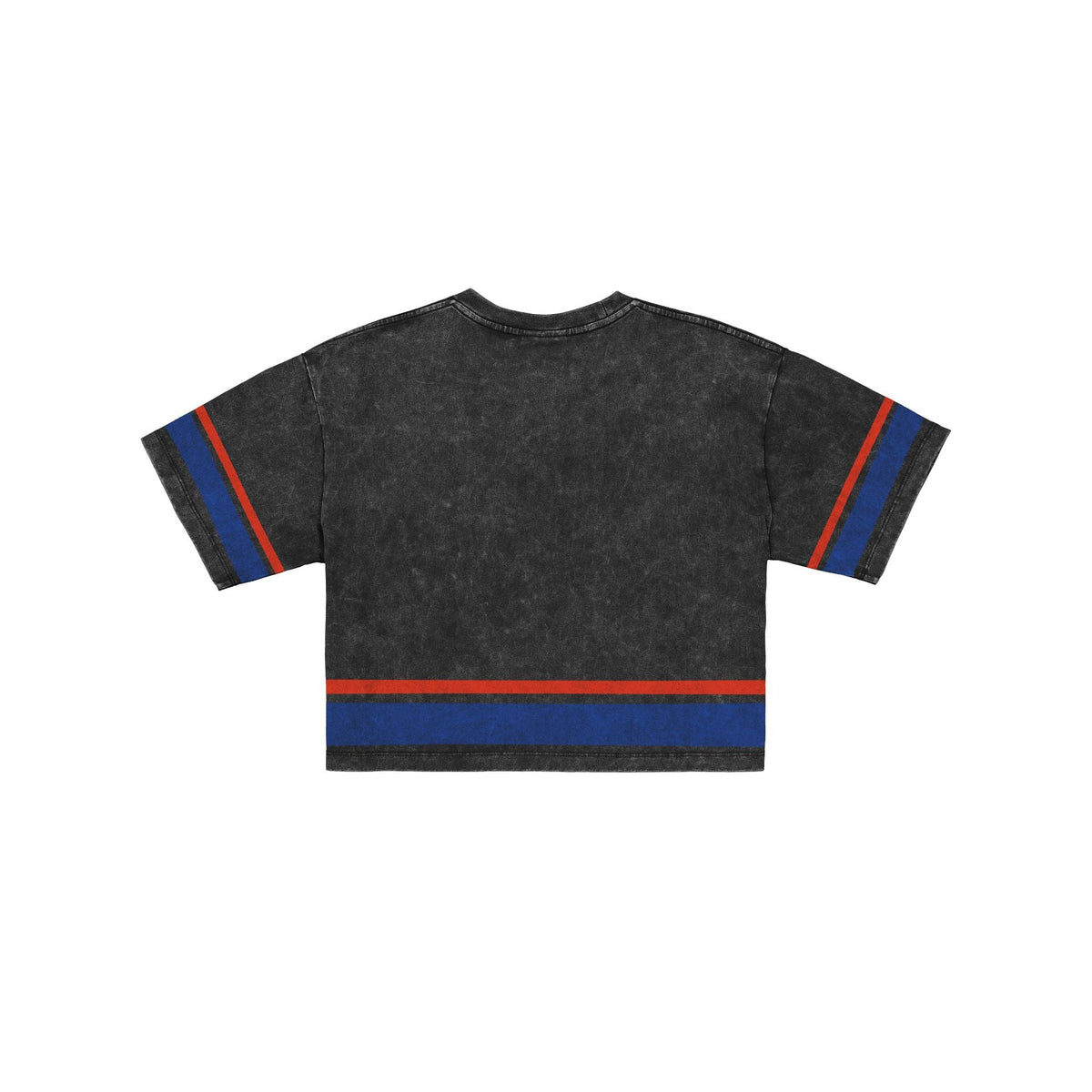 Buffalo Bills Women's Vintage Stripe Cropped T-Shirt