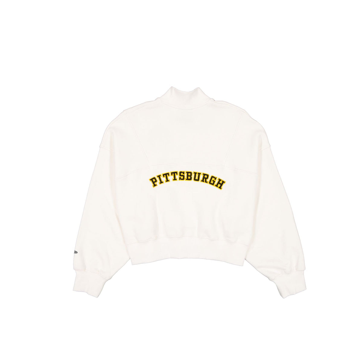 Pittsburgh Steelers Women's Chrome White Quarter Zip