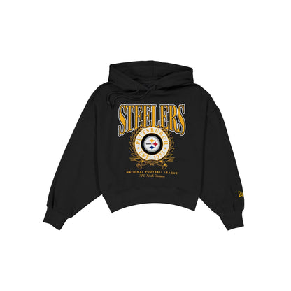 Pittsburgh Steelers Women's Boxy Laurel Hoodie