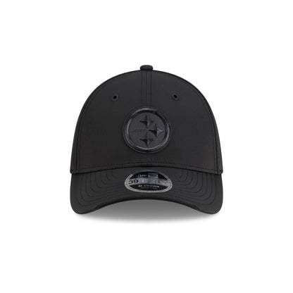 Pittsburgh Steelers 2026 Sideline Black 39THIRTY M-Crown Stretch Fit Hat