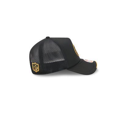 Pittsburgh Steelers 2026 Sideline Kids 9FORTY APEX Trucker Hat