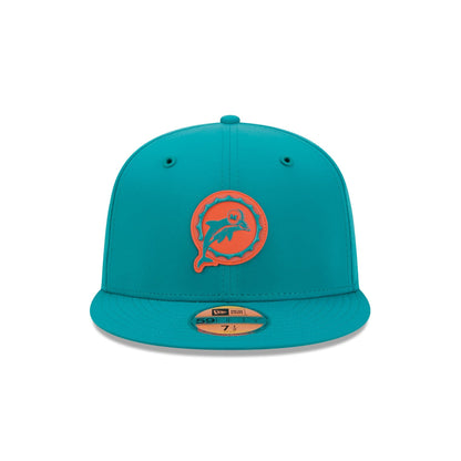 Miami Dolphins 2026 Sideline Historic 59FIFTY Fitted Hat