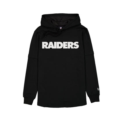 Las Vegas Raiders 2026 Functional Fandom Layered Hoodie T-Shirt