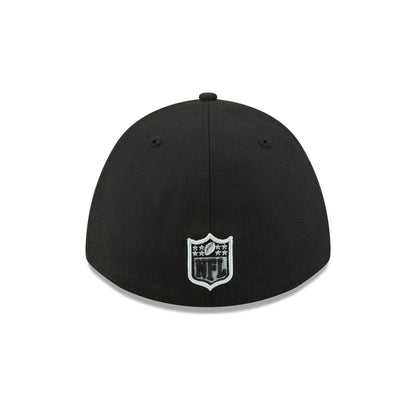 Las Vegas Raiders Team 39THIRTY M-Crown Stretch Fit Hat