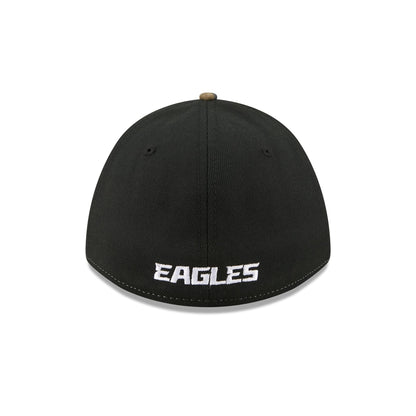 Philadelphia Eagles Poly Realtree 39THIRTY M-Crown A-Frame Stretch Fit Hat