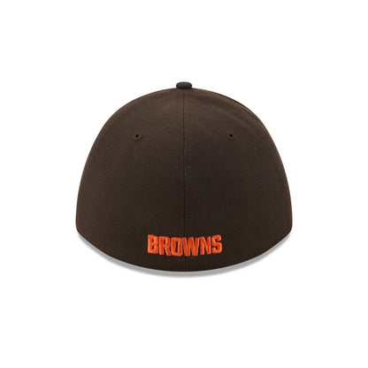 Cleveland Browns Poly 39THIRTY M-Crown A-Frame Stretch Fit Hat