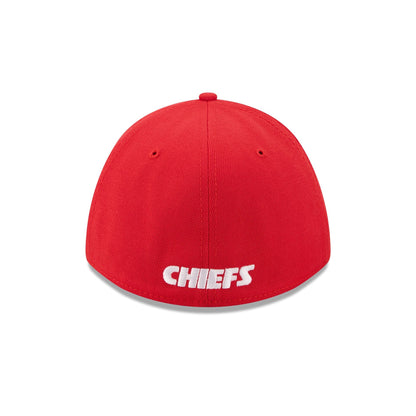 Kansas City Chiefs Poly 39THIRTY M-Crown A-Frame Stretch Fit Hat