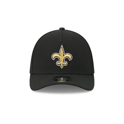 New Orleans Saints Poly 39THIRTY M-Crown A-Frame Stretch Fit Hat