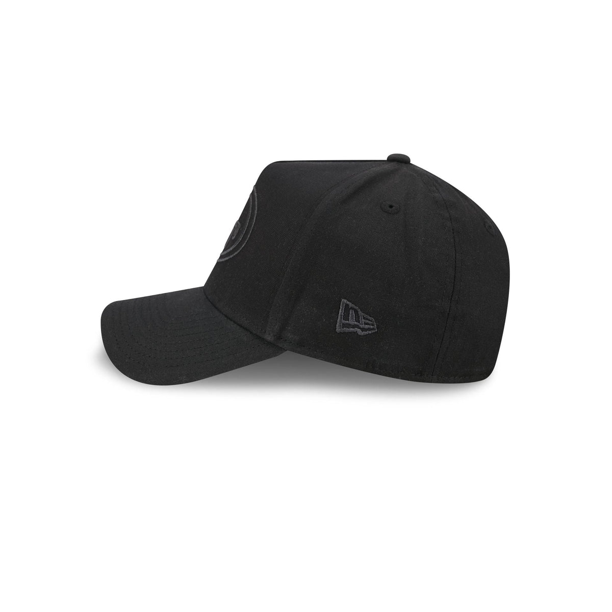 San Francisco 49ers Waxed Canvas Black 59FORTY A-Frame Fitted Hat