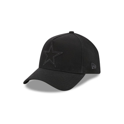 Dallas Cowboys Waxed Canvas Black 59FORTY A-Frame Fitted Hat