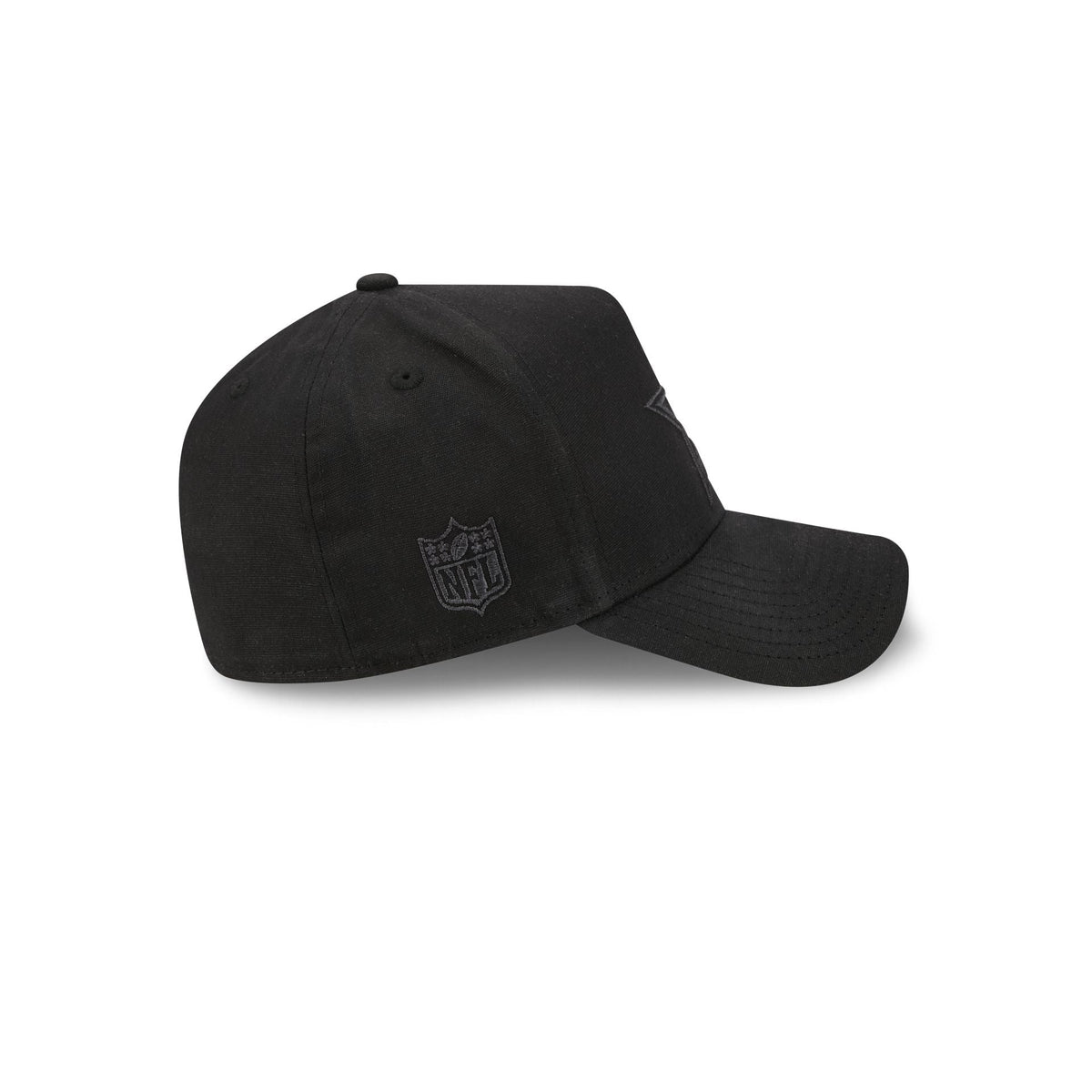 Dallas Cowboys Waxed Canvas Black 59FORTY A-Frame Fitted Hat
